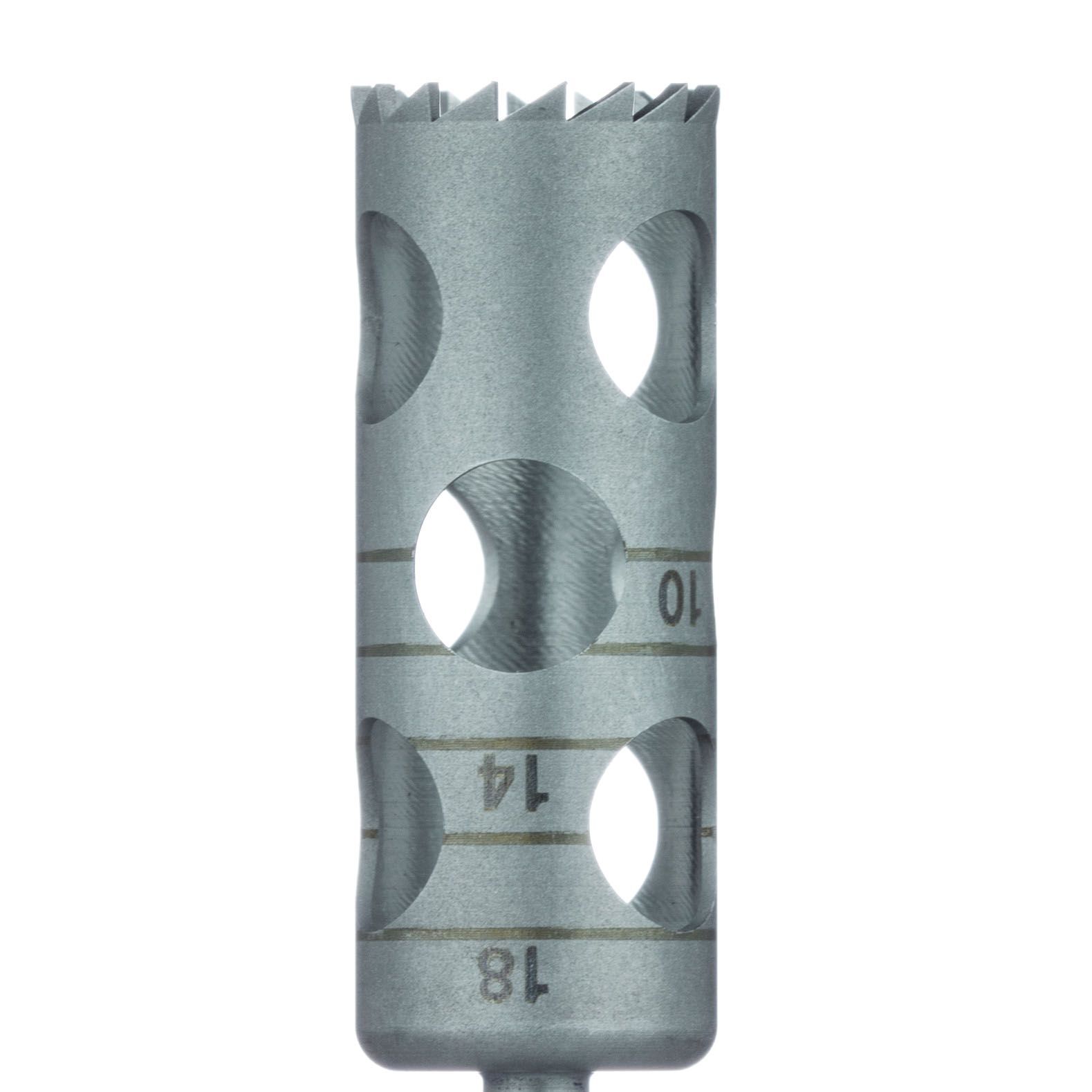 Trepan, 18mm Länge, RA L, 229XL