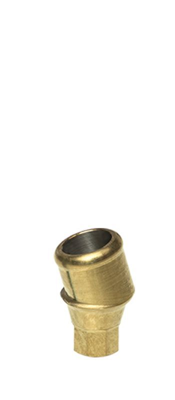 ALLIGATOR Abutment Bone Level BL NC inkl. Basisschraube, 15°, GH 3mm, 22041
