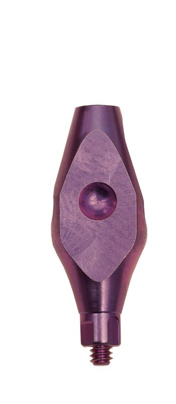 Abdruckpfosten mit integrierter Positionierschraube Bone Level BL RC, für geschlossene Abdrucknahme,