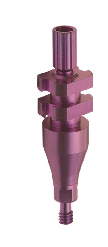 Abdruckpfosten mit integrierter Positionierschraube Bone Level BL RC, für offene Abdrucknahme, Ø 5mm