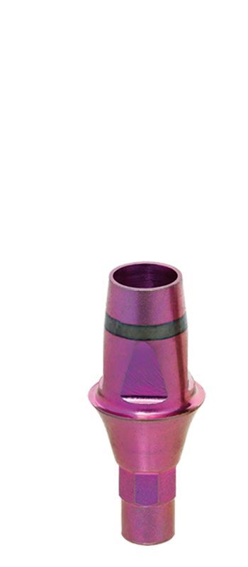 Abutment konisch Bone Level BL RC inkl. Basisschraube, 0°, Ø 5mm, GH 1mm, H 6mm, 22106