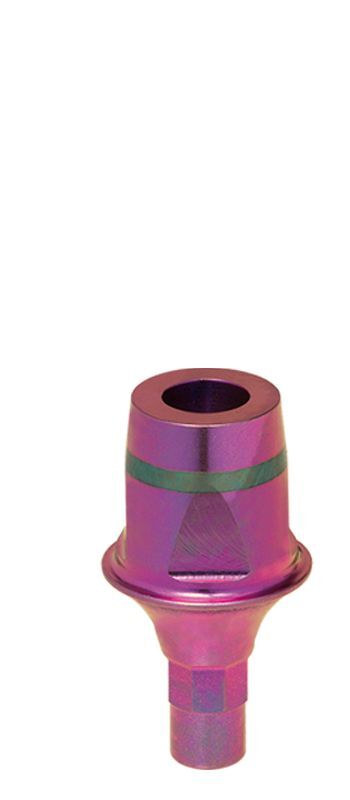 Abutment konisch Bone Level BL RC inkl. Basisschraube, 0°, Ø 6.5mm, GH 1mm, H 6mm, 22109