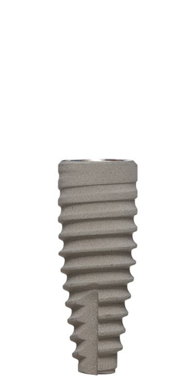 OKTAGON® Bone Level Tapered BLT NC Implantat inkl. Verschlussschraube, L 10mm, Ø 3.75mm, 23006