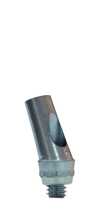 Abutment konisch Tissue Level TL RP mit integrierter Basisschraube, 20° A, H 6.5mm, 38124