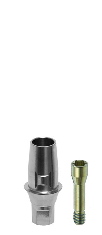 Titan-Klebebasis C IL Bone Level BL NC mit Rotationsschutz, GH 1mm, H 4.7mm, 77308