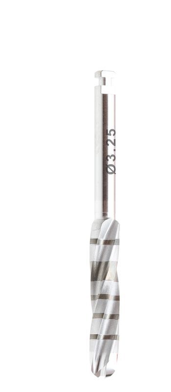 Spiralbohrer Tissue Level (TL)/Bone Level (BL), L 33mm, Ø 3.25mm, 38130