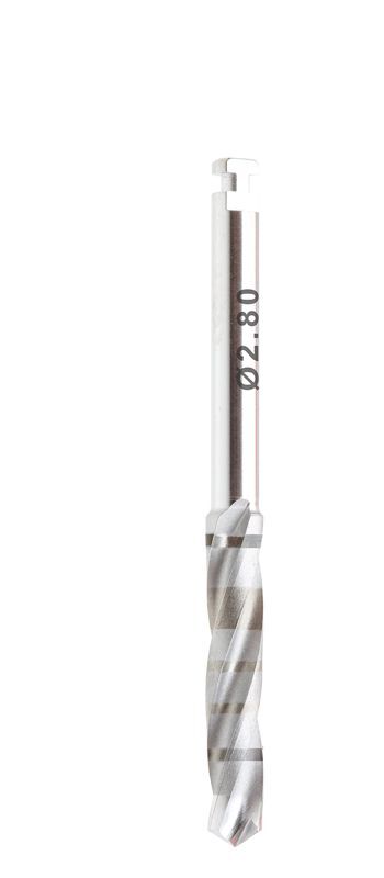 Spiralbohrer Tissue Level (TL)/Bone Level (BL), L 41mm, Ø 2.8mm, 38148