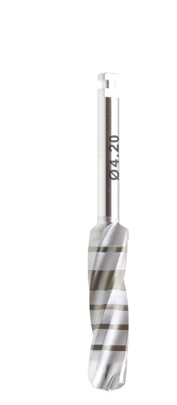 Spiralbohrer Tissue Level (TL)/Bone Level (BL), L 33mm, Ø 4.2mm, 38151