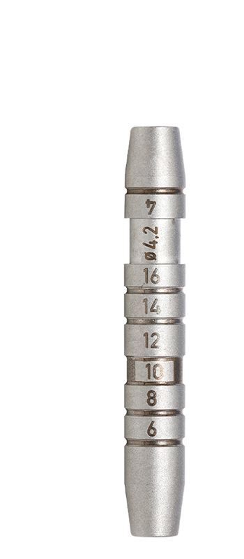 OKTAGON® Tiefenmesslehre, L 27mm, Ø 4.2mm, 64570