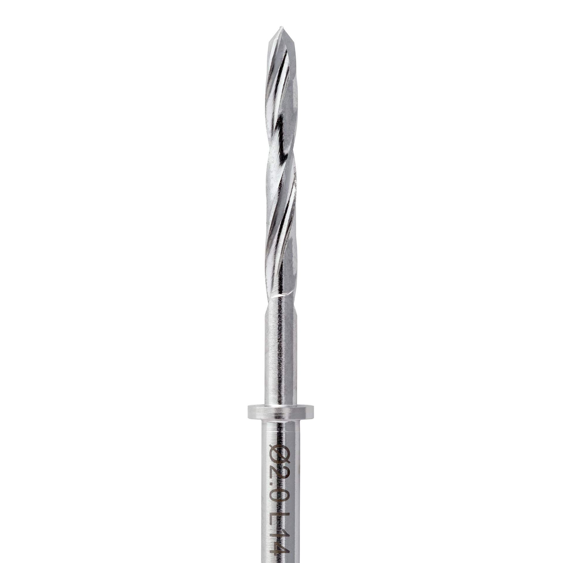 Pilot Stop Drill (Pilotbohrer Guided Surgery) Ø 2mm x L 14mm RA, PSD14