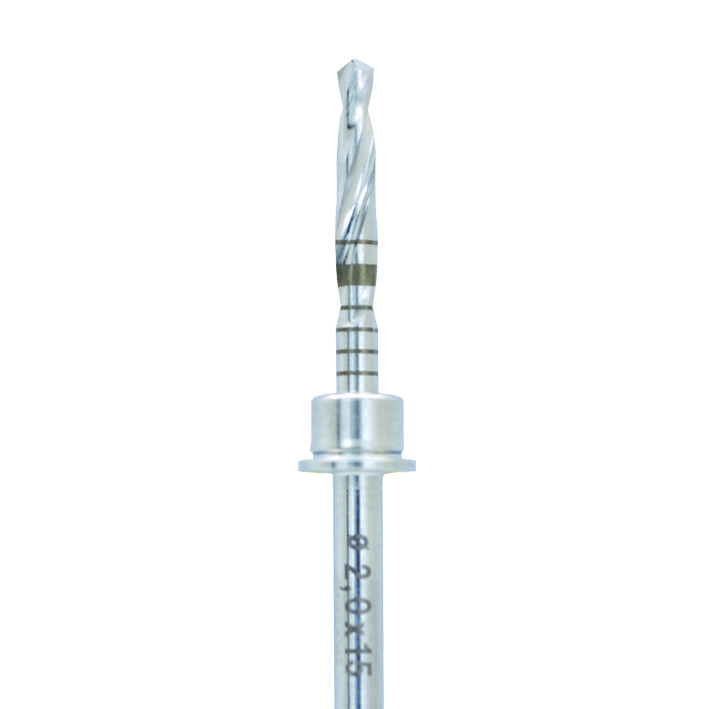 Spiralbohrer mit Stopp 2 x 15mm, TDS15